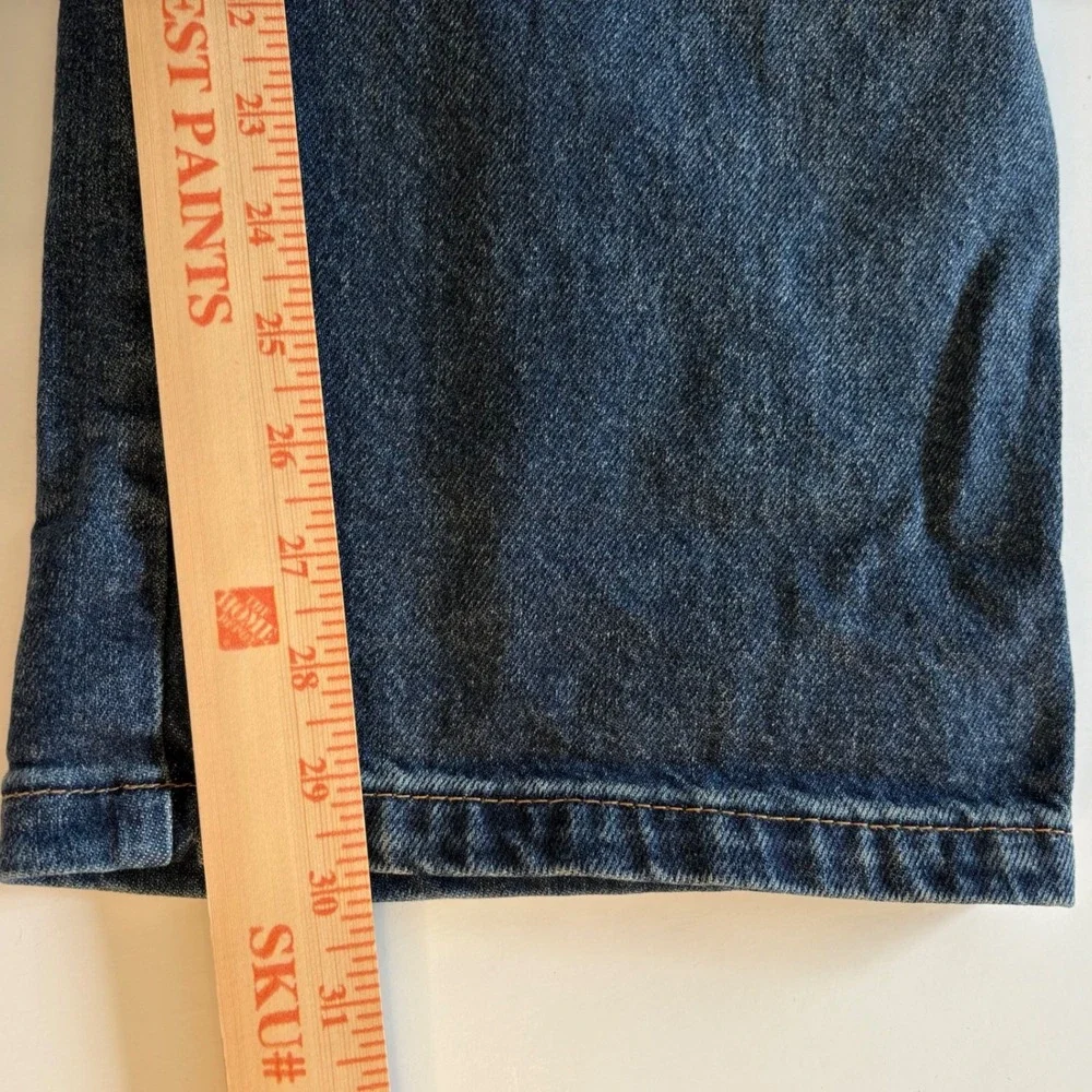 Judy Blue Jeans 24W‎ True Form Rigid Magic Wide Cuff Straight Dark Wash Stretch